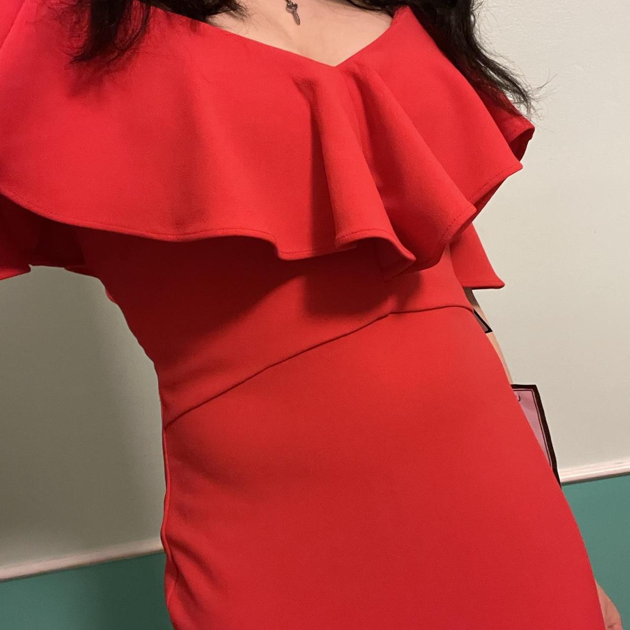 Macy's Women's Red Dress Depop