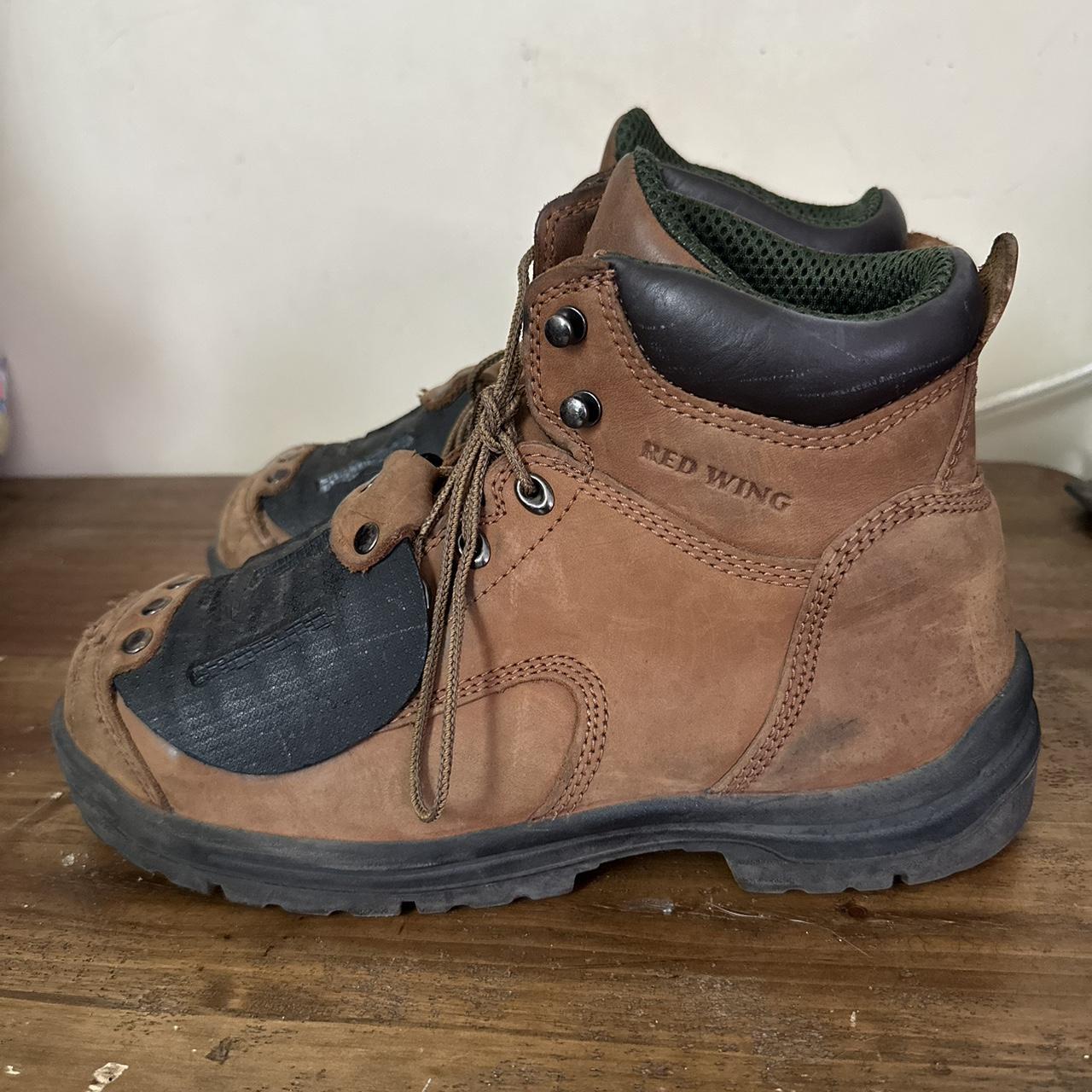 Red wing steel toe boots with metatarsal guard online