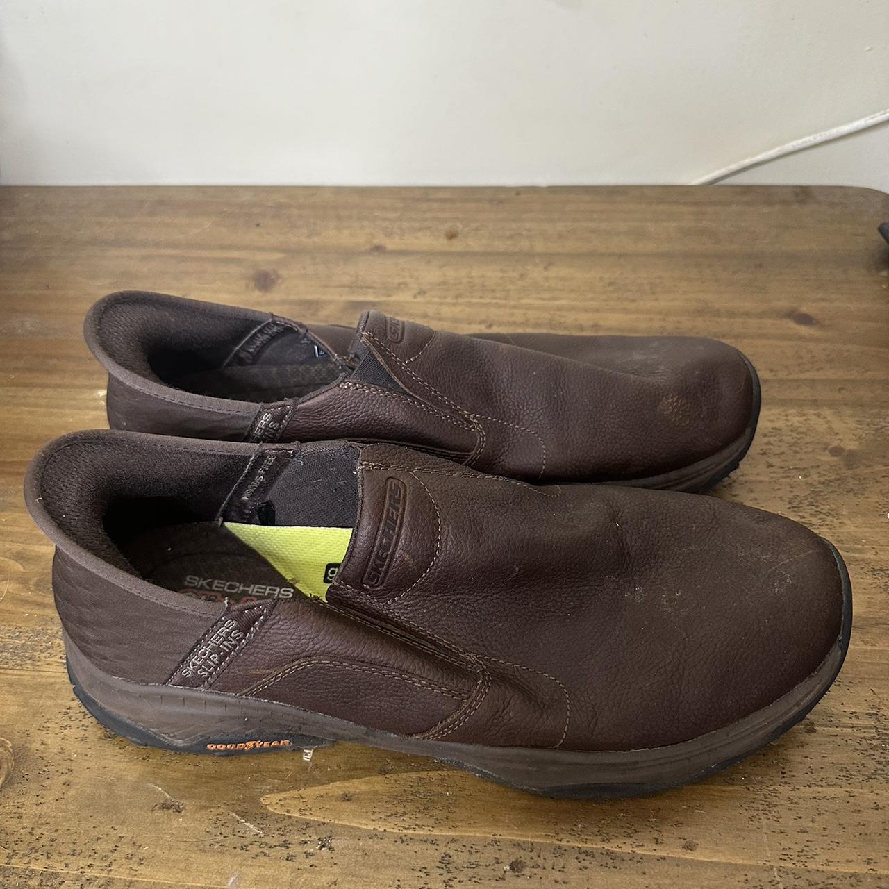 SKECHERS Brown GOODYEAR Shoe Size 11.5 Men s Shoes. Depop