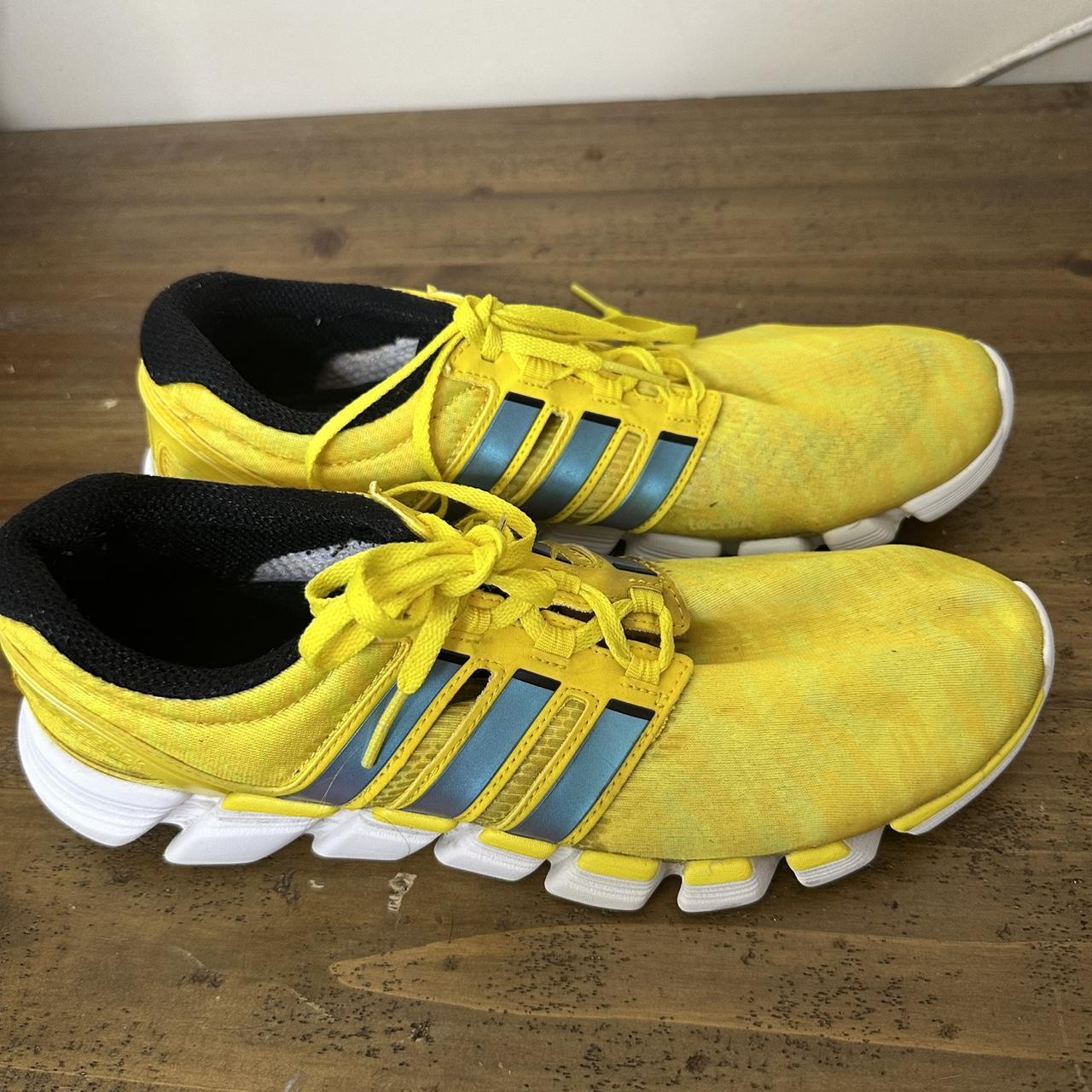 ADIDAS ADIPURE CRAZY QUICK Yellow MENS SNEAKERS. Depop