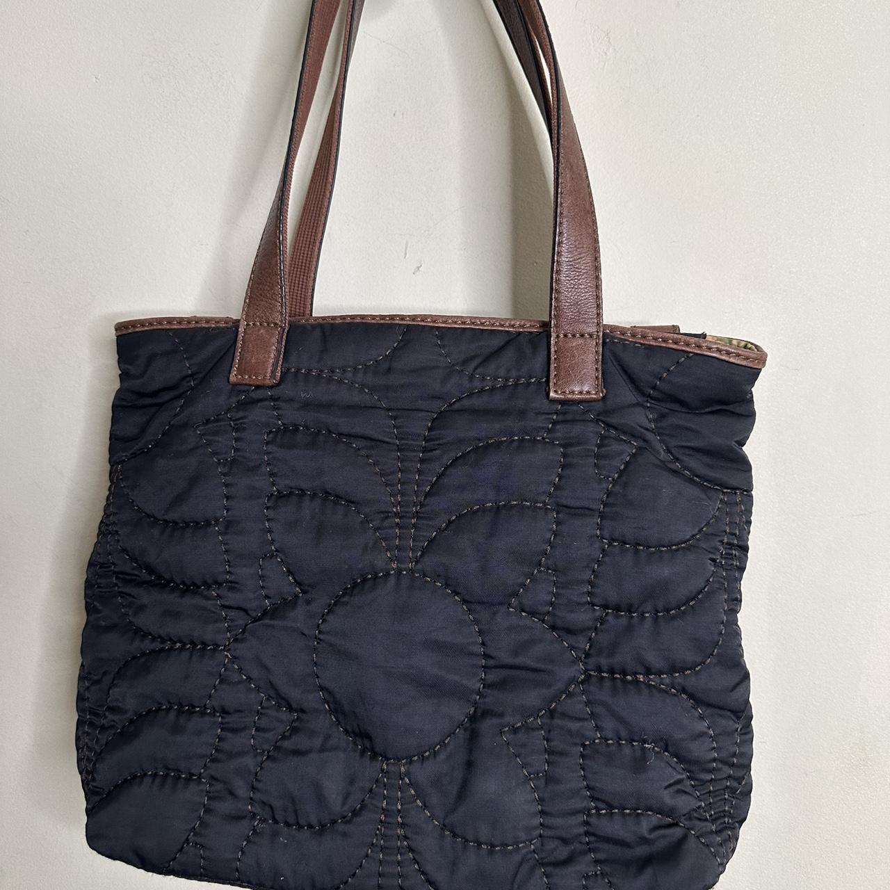 Fossil Women's Bag - Black/Navy – Fossil Keyper B… - image 6