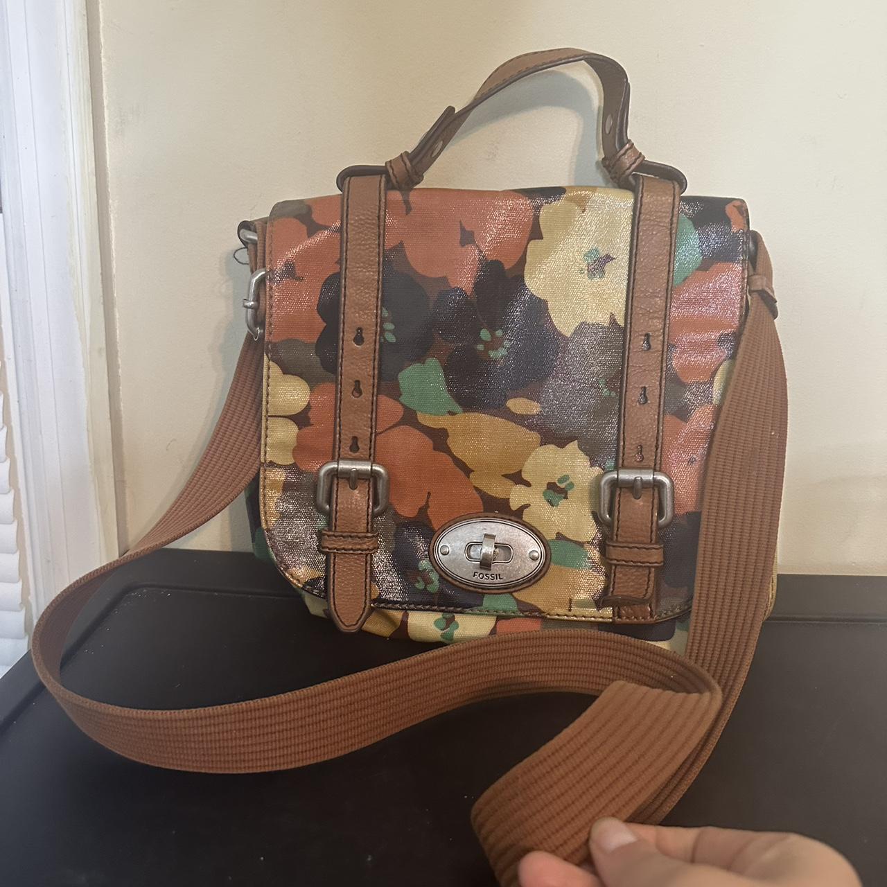 Fossil Women's Bag - Multi/Brown – Fossil Key Per… - image 2