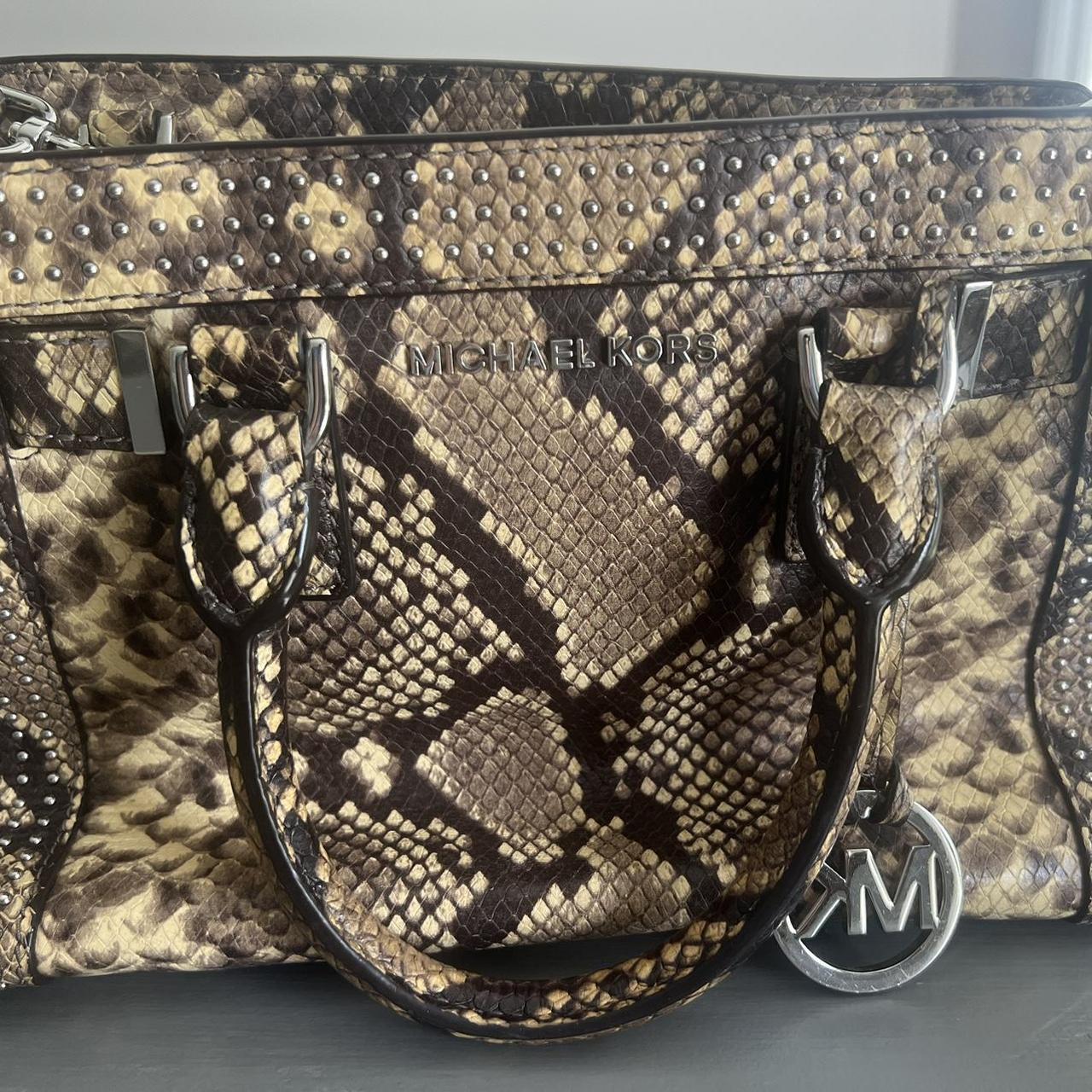 Michael kors snake purse best sale