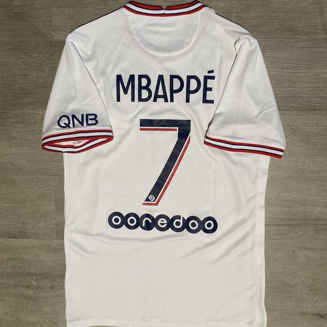 Jordan x Paris Saint-Germain Kylian Mbappe PSG 21/22 - Depop