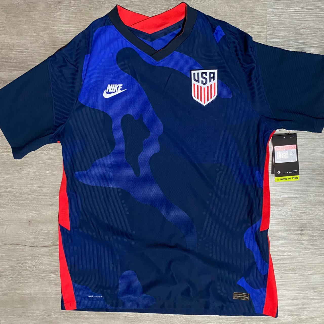 Men Navy Blue Soccer Jersey