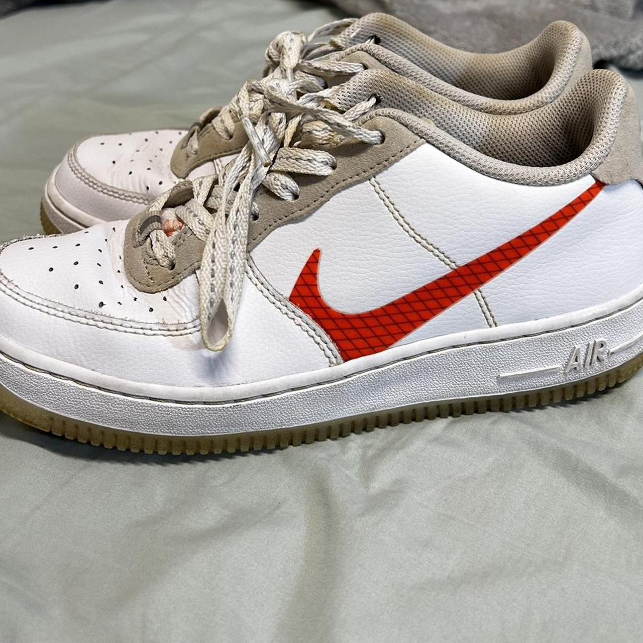 orange air force nike