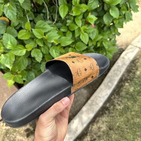 MCM slides size 12 comes with box. 130 Depop