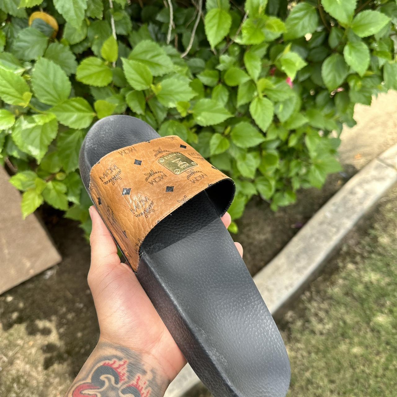 MCM slides size 12 comes with box. 130 Depop