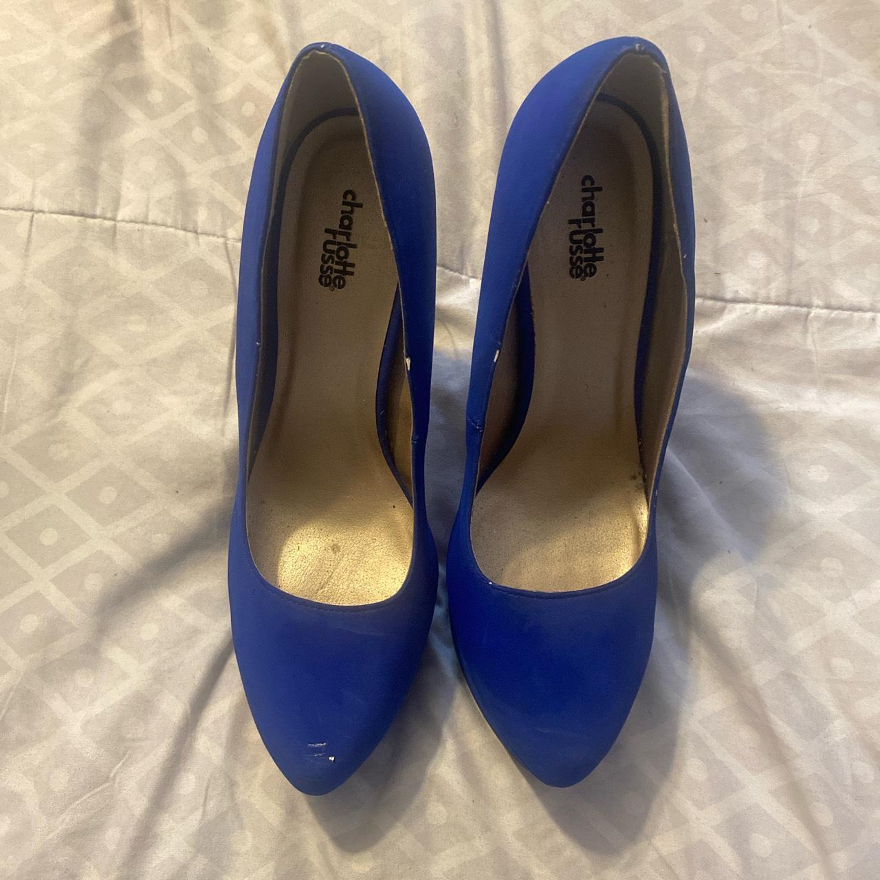 Charlotte russe best sale blue heels