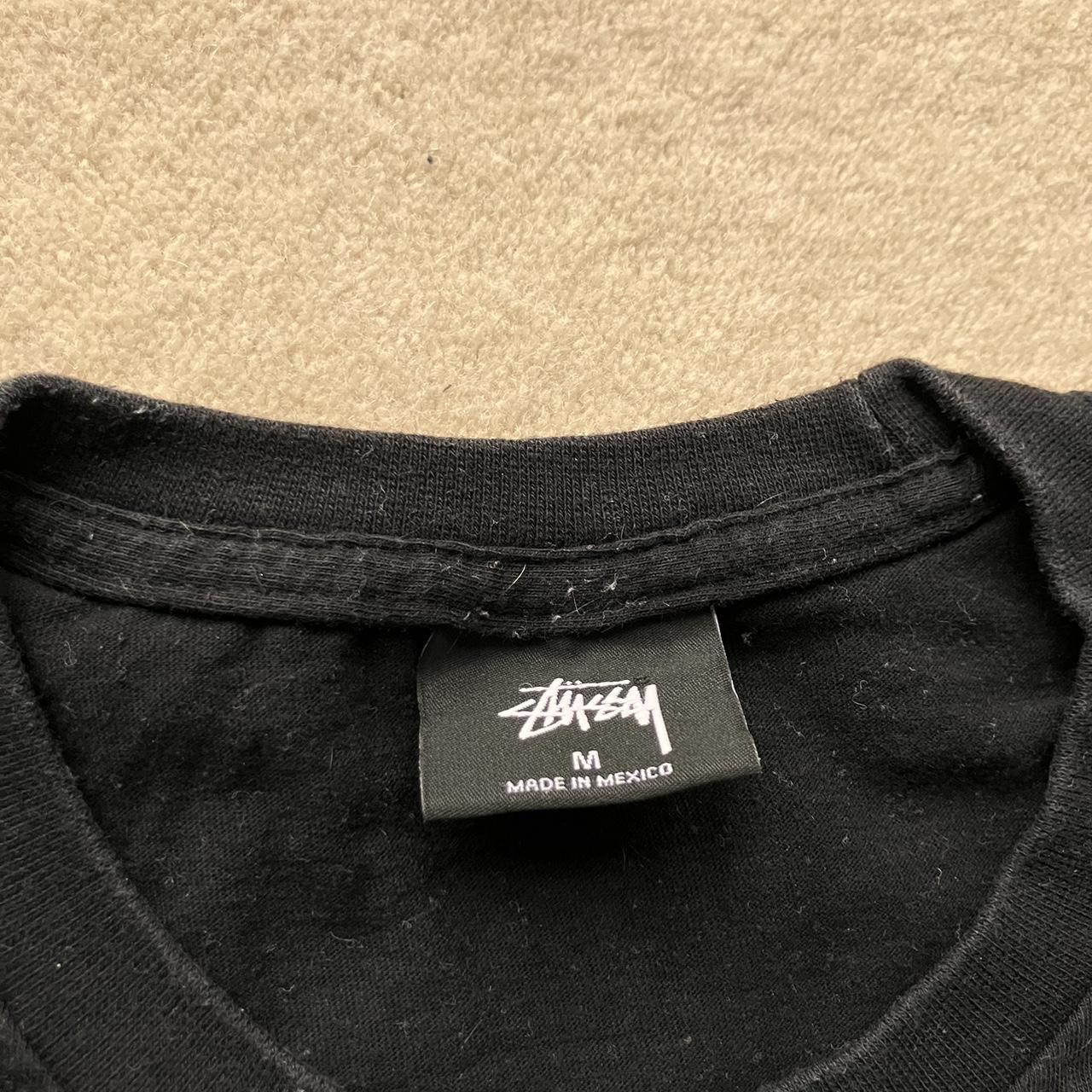 Black Stüssy World Tour Shirt Size M Good... - Depop