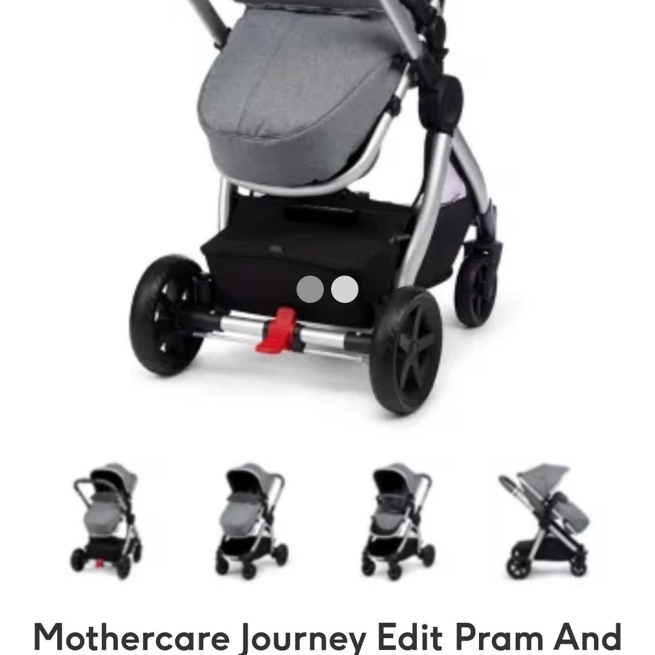 Mothercare Journey Edit Pram And Pushchair Ash Grey Depop