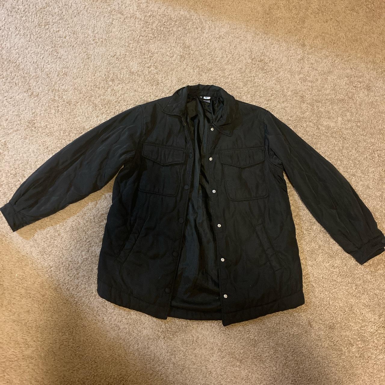 H&M Women's Black Jacket | Depop