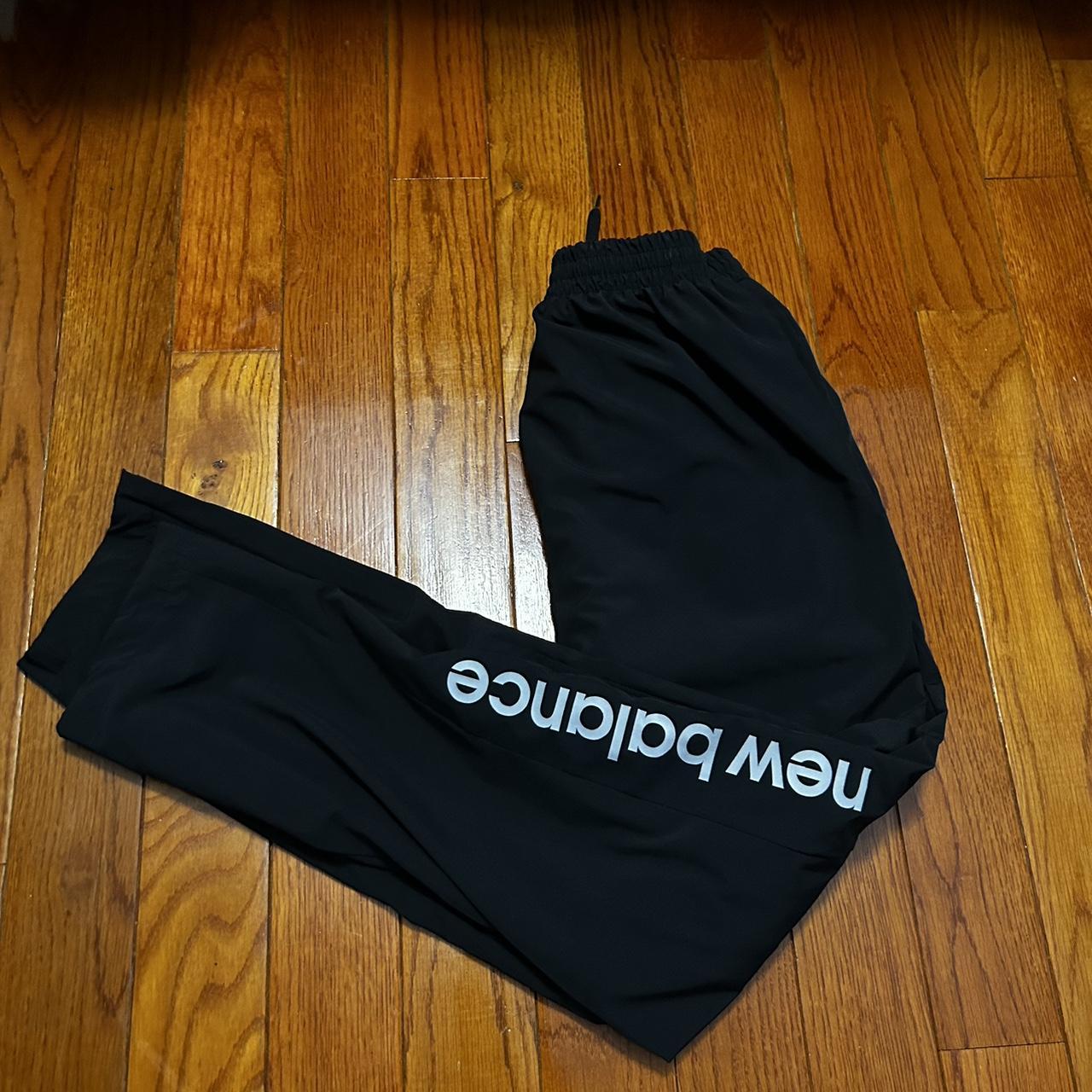 New Balance Men's Black Joggerstracksuits Depop