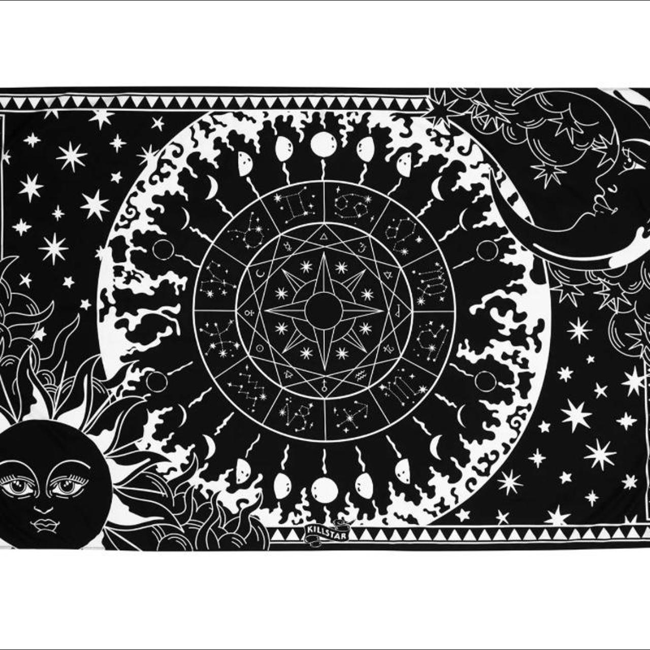 Killstar Black and White Decorhomeaccesories Depop