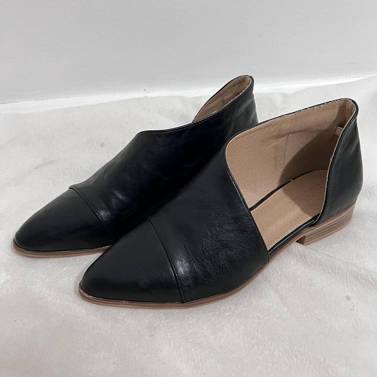 Catherine Malandrino Zwan Black Shoes Size 9 Pointed... - Depop