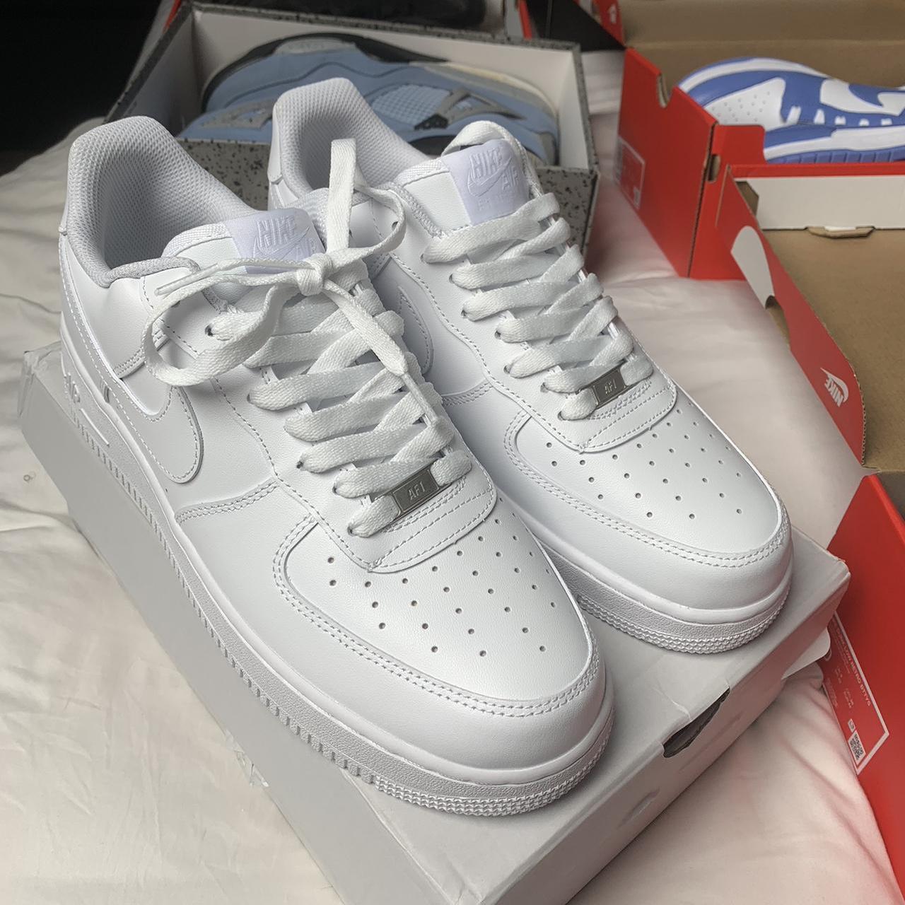 mens nike air force ones white
