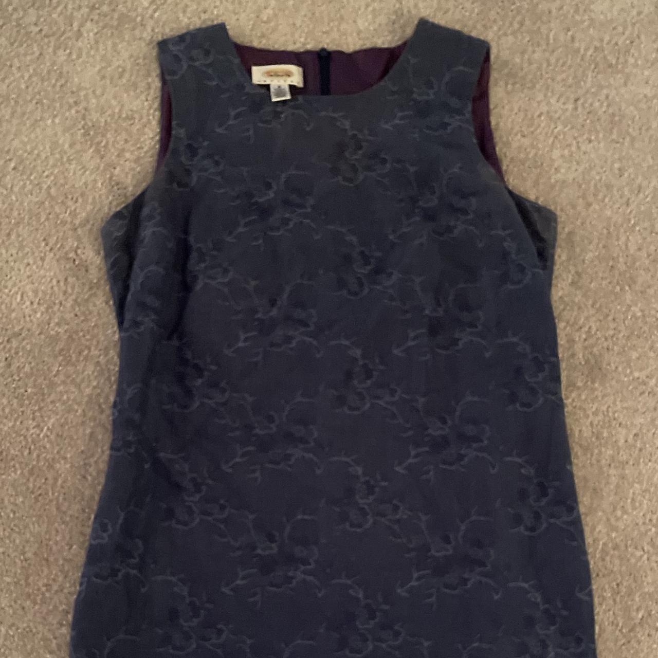 Talbots Women S Navy Dress Depop