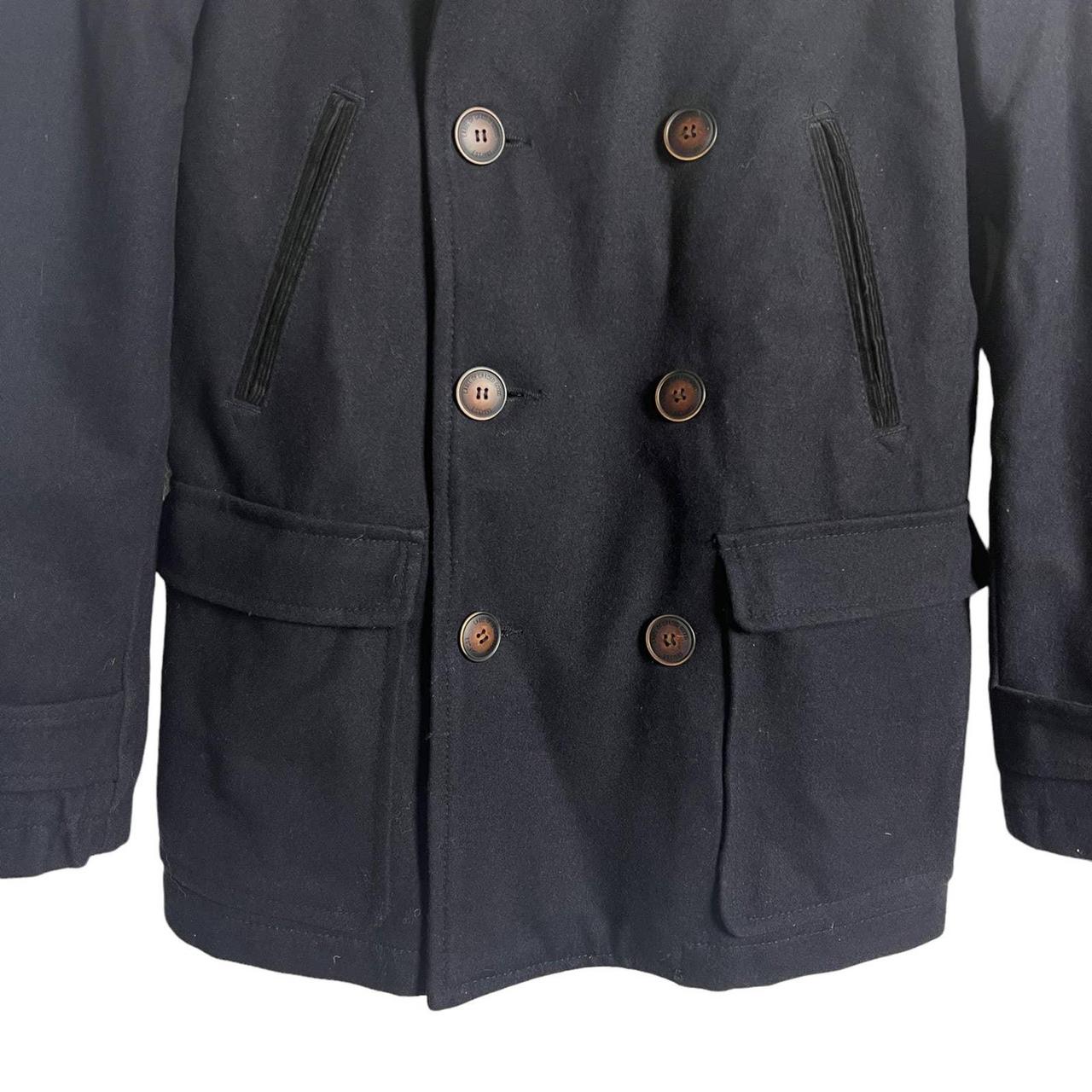 Mens hot sale peacoat h&m