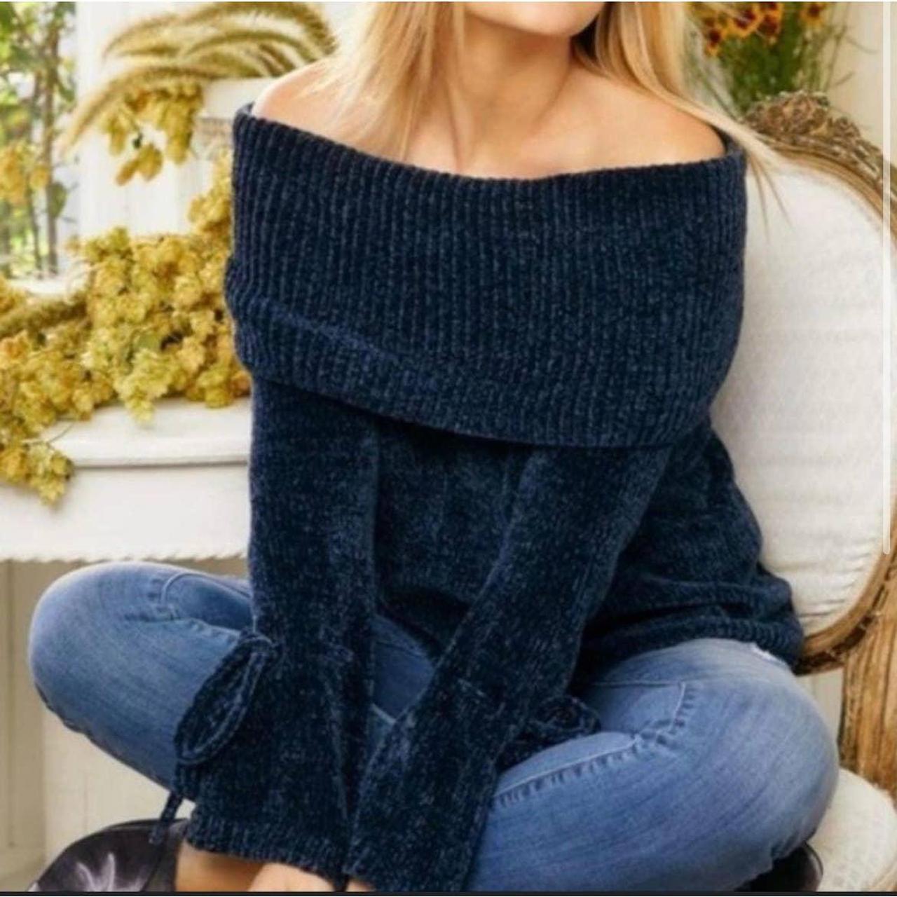 Lauren conrad off shop the shoulder sweater