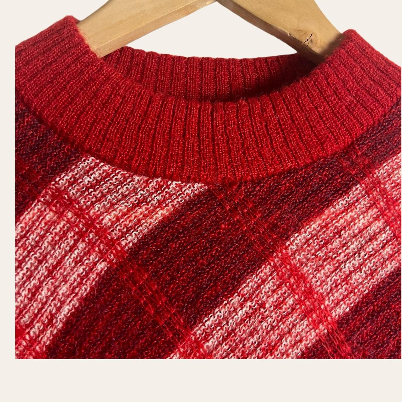 Miu Miu Women's Sweater - Red - M – Miu Miu Red H… - image 2