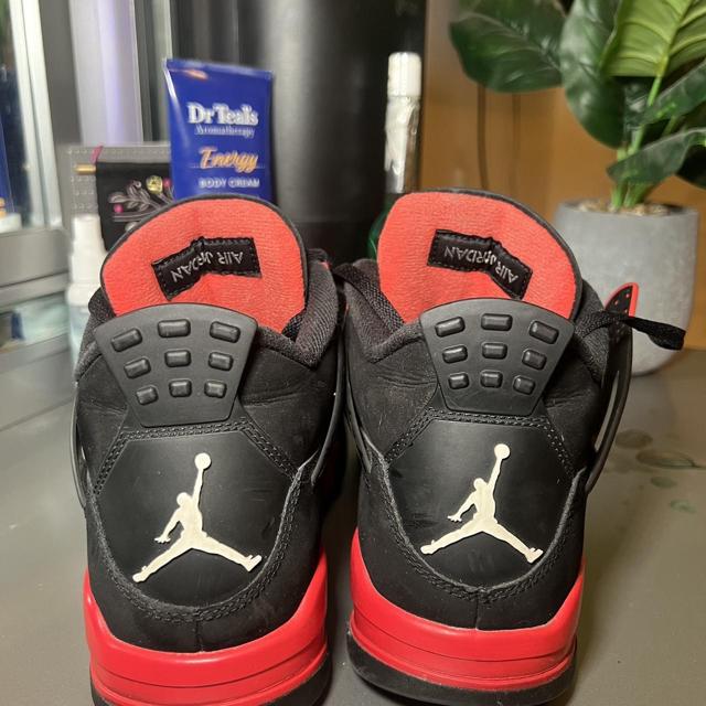 JORDAN 4 RETRO “ RED THUNDER “ - DEAD STOCK !!! - - Depop