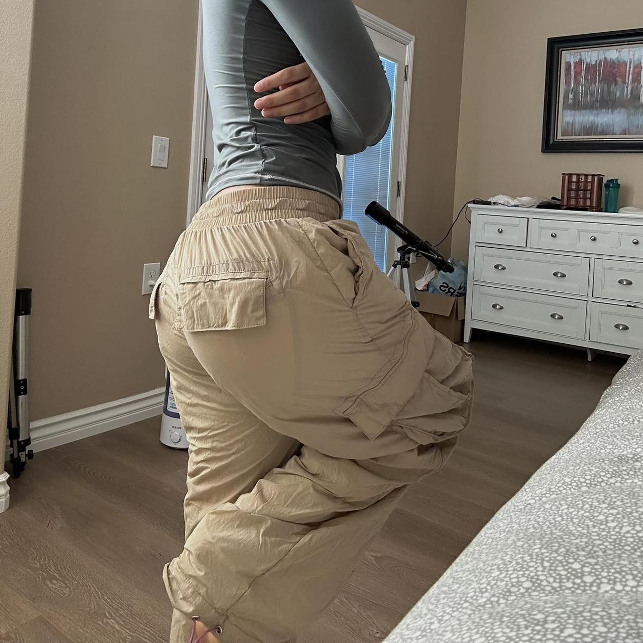 baggy urban outfitters beige/tan/khaki Depop