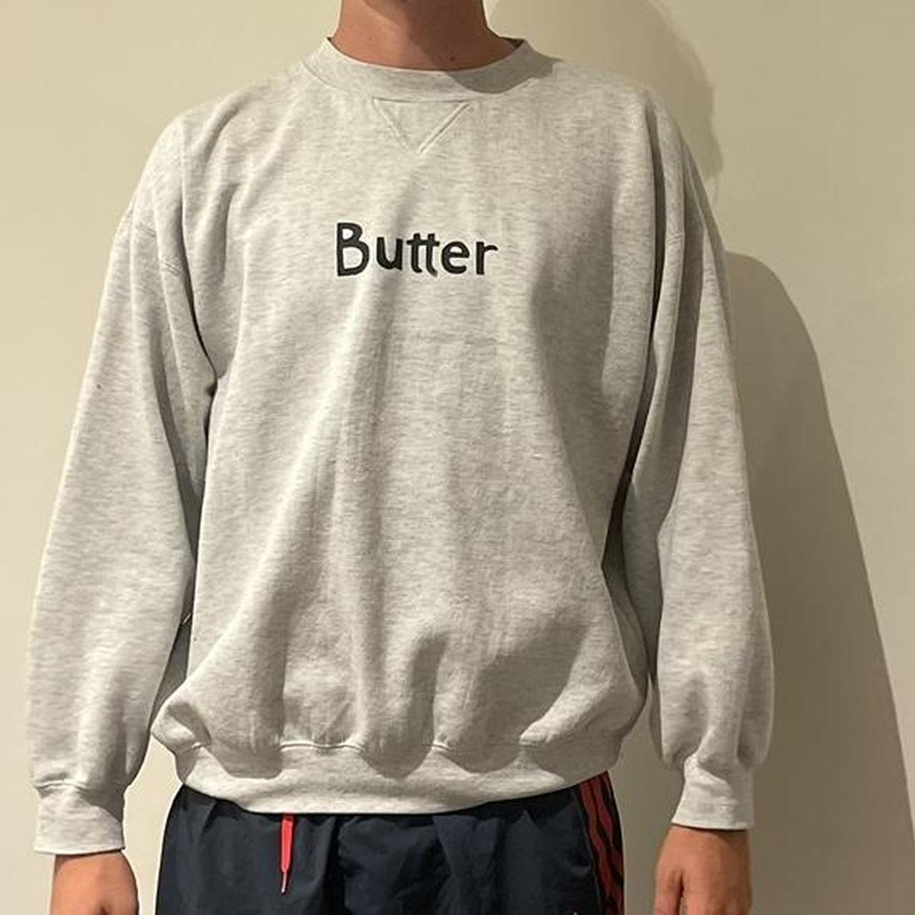 Butter jumper Faux Depop