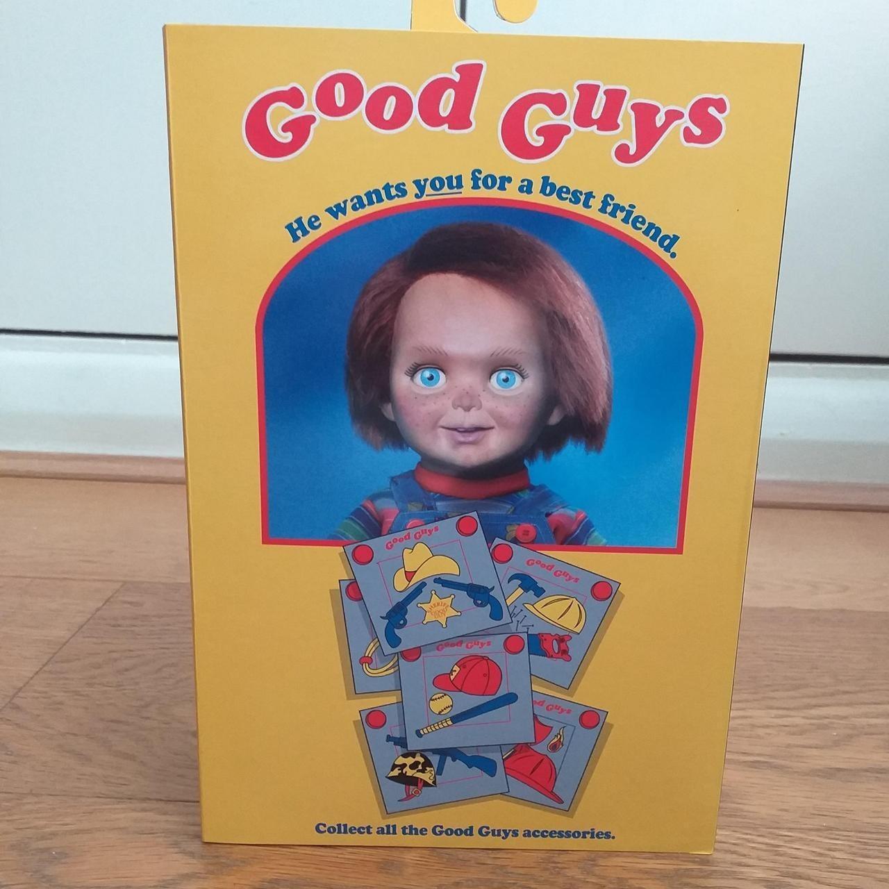 NECA Chucky doll Opened once Includes: 4 changeable... - Depop