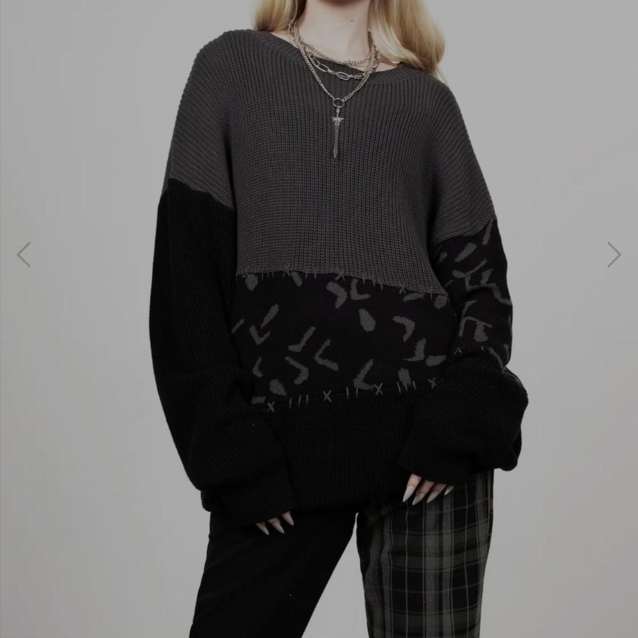 Abstract Longline Jumper