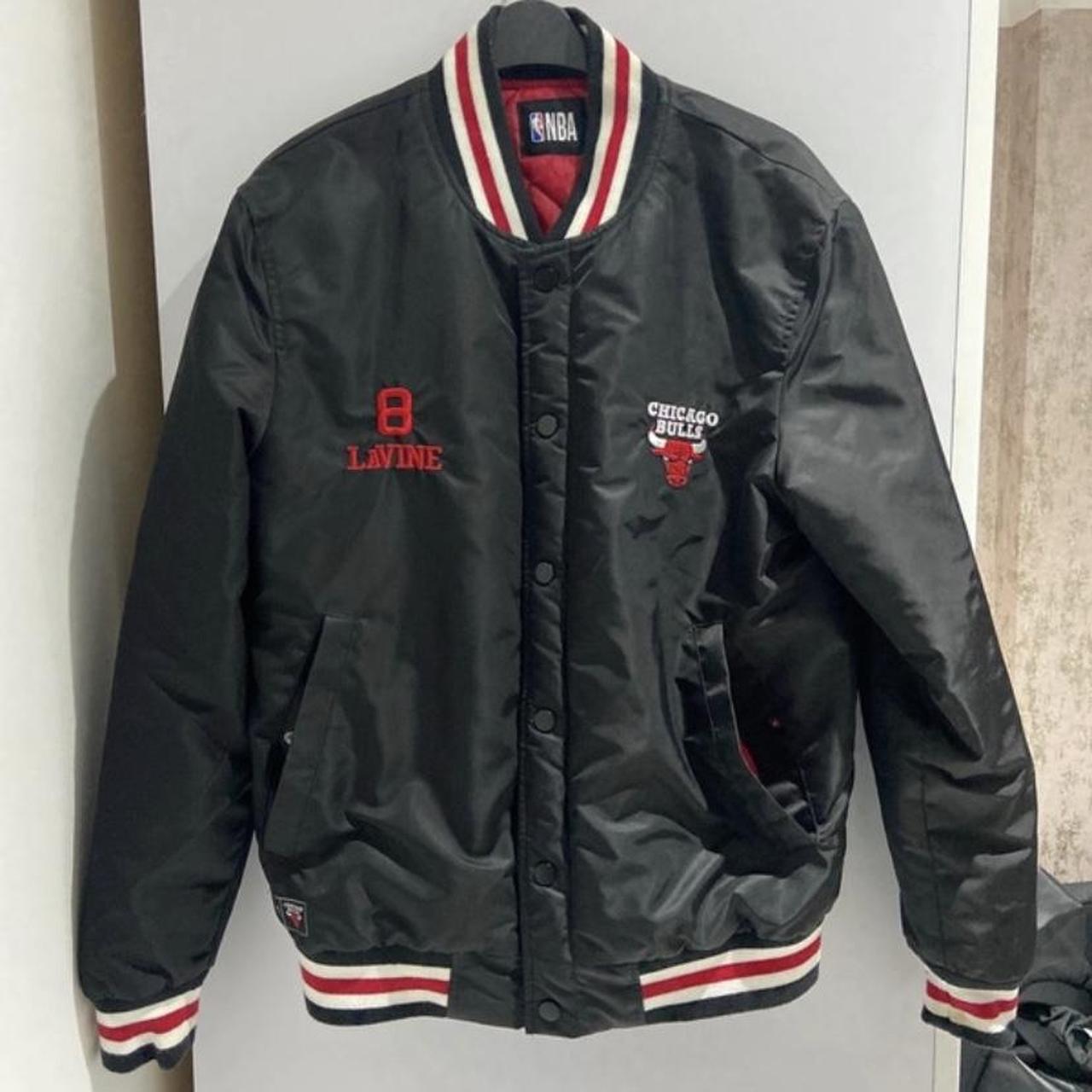 Chicago Bulls NBA bomber jacket size xs - Depop