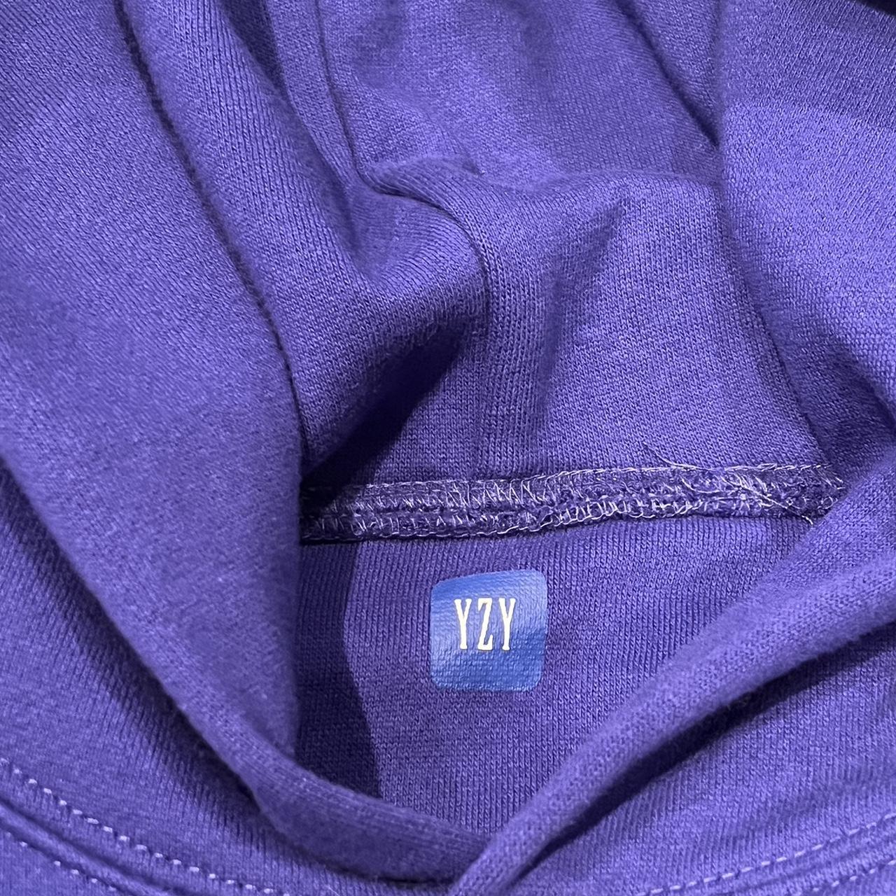 Purple best sale yeezy hoodie