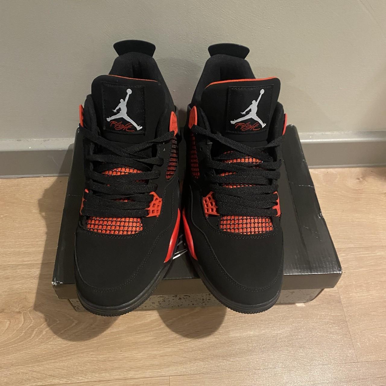 Jordan 4s red thunder brand new unused - Depop