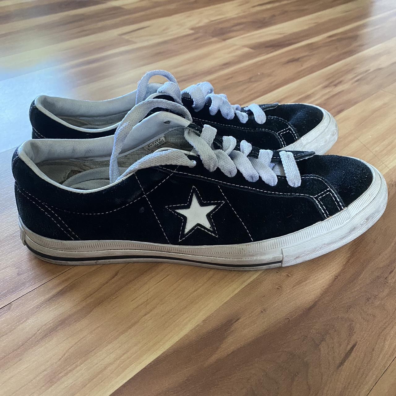 VINTAGE 90’S CONVERSE ONE STARS USED MENS SIZE 8... - Depop