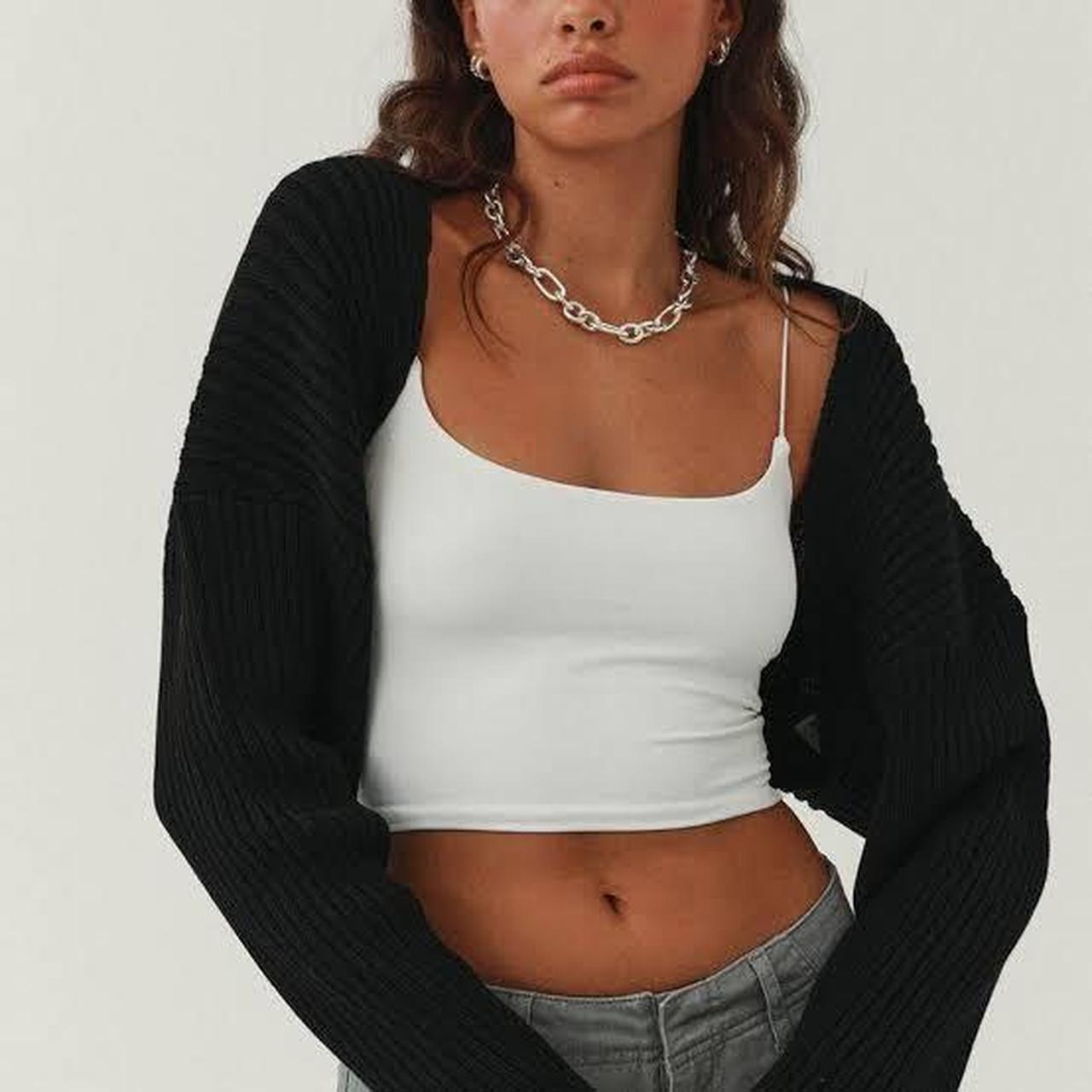 Supre oversized shrug Size S Worn a few times,... Depop