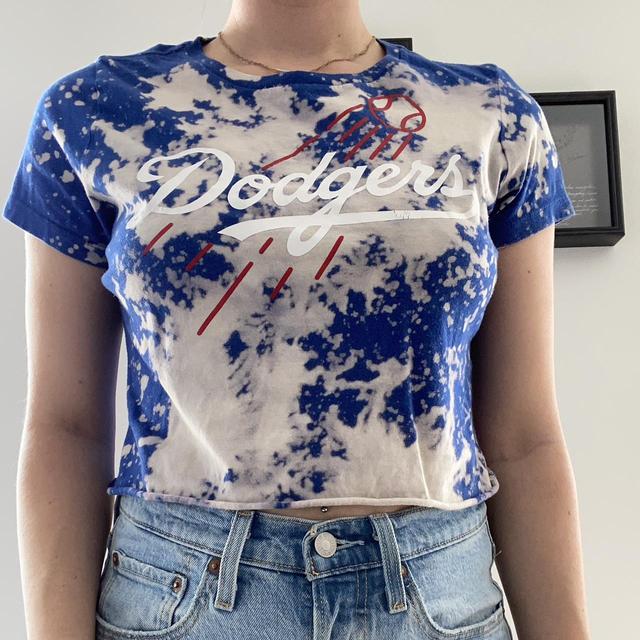 Los Angeles Dodgers Cropped Tee✨ LA Dodgers MLB - Depop