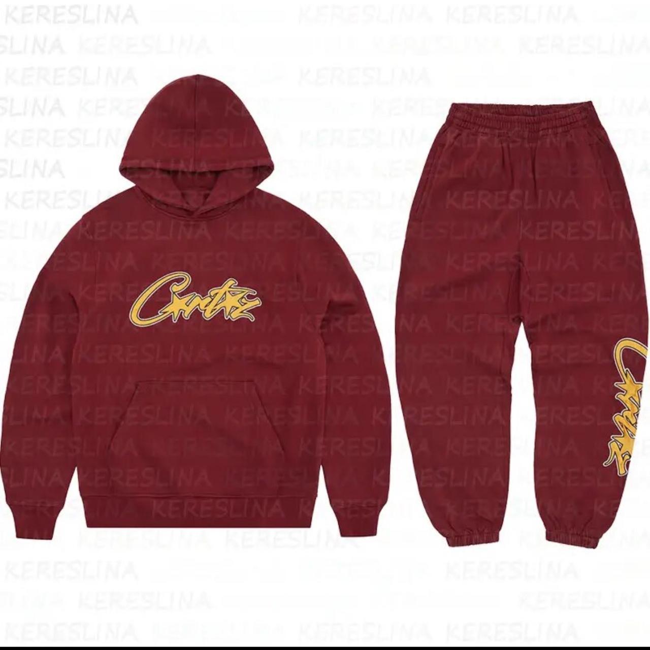 crtz red tracksuit rep Depop