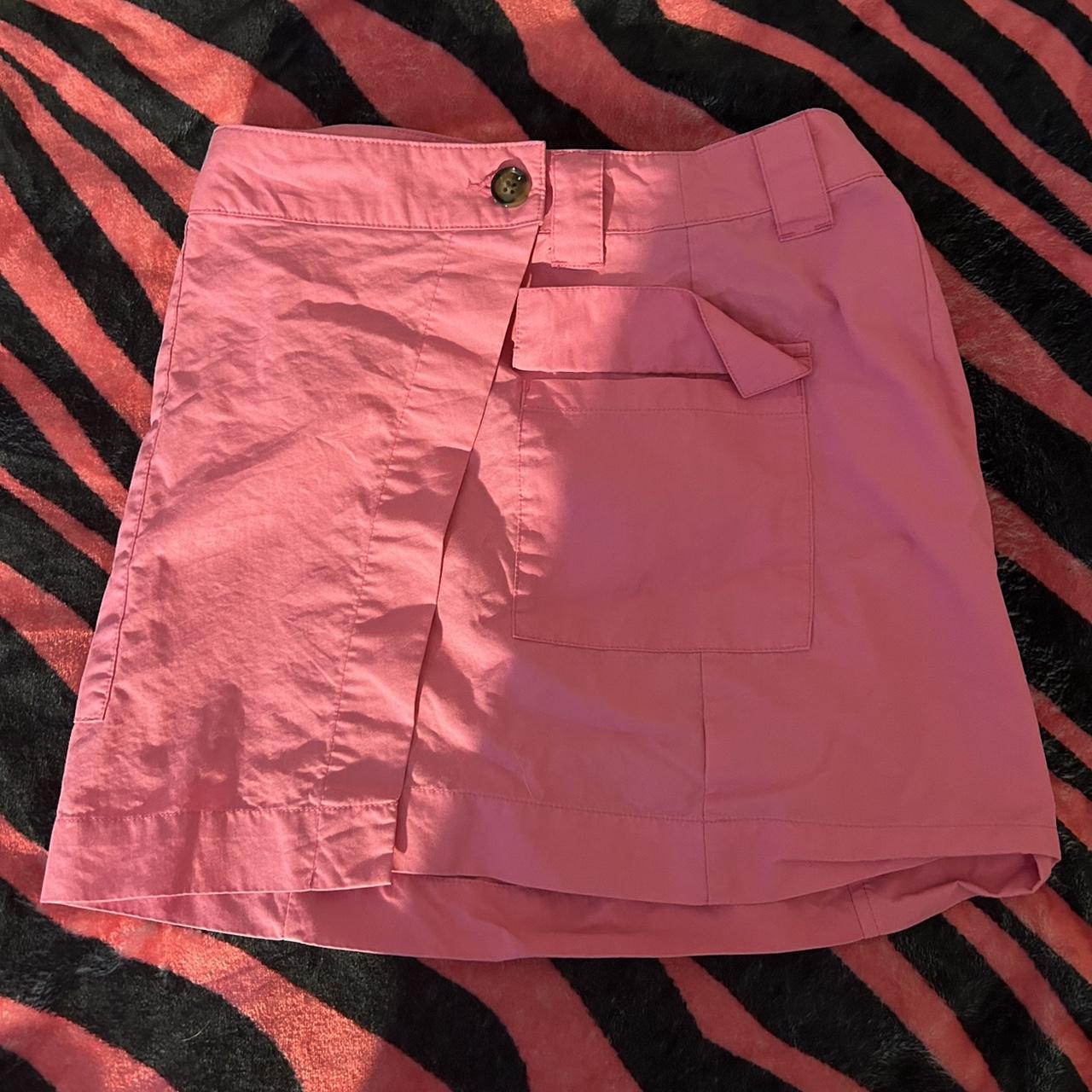Pink skirt #y2k #mcbling - Depop