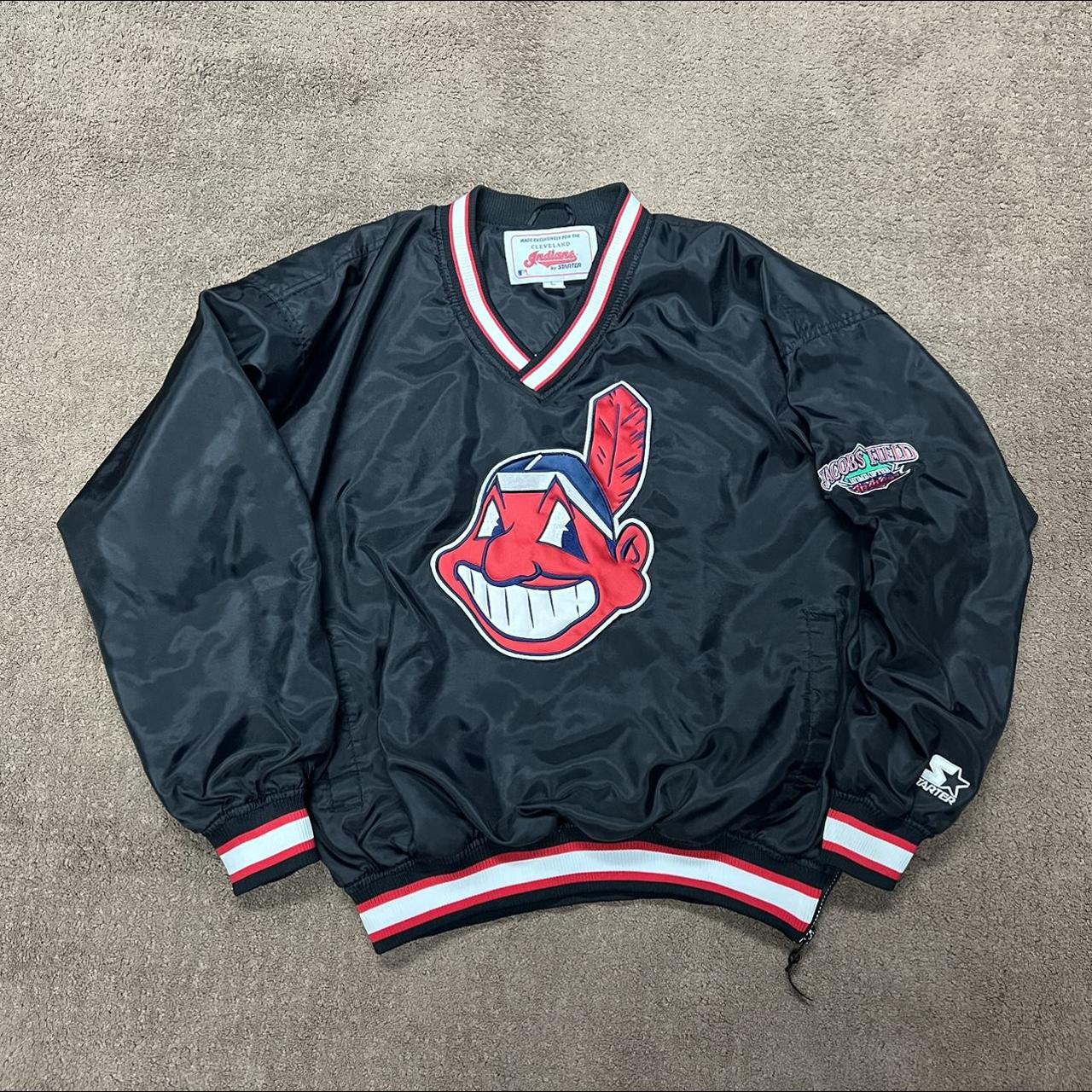 cleveland indians pullover jersey