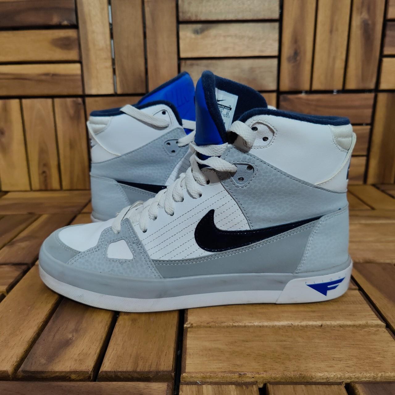 nike air flight all white