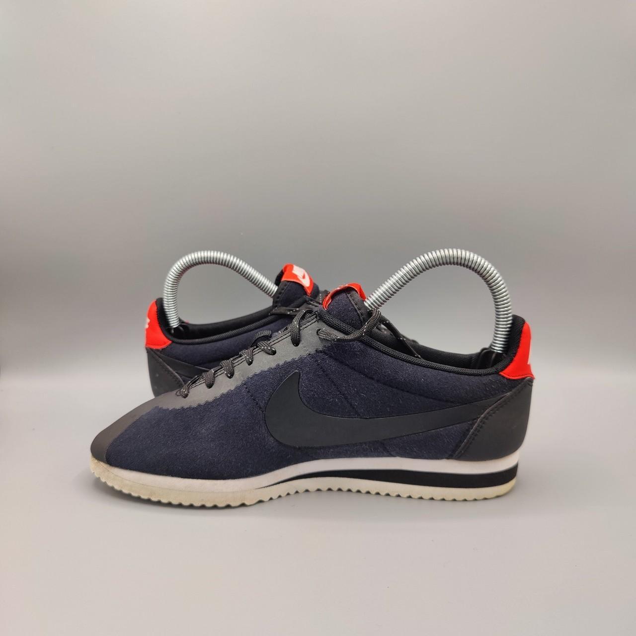 Nike Classic Cortez 15 TP Black Red White, Size UK... - Depop