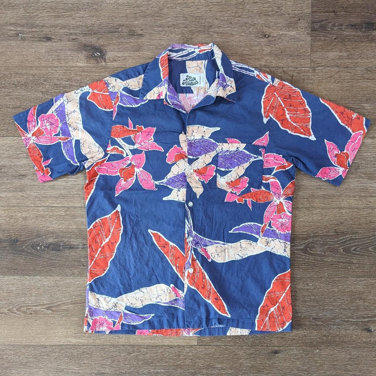 Hawaii Shirt Hilo Blue ~ Vintage Store