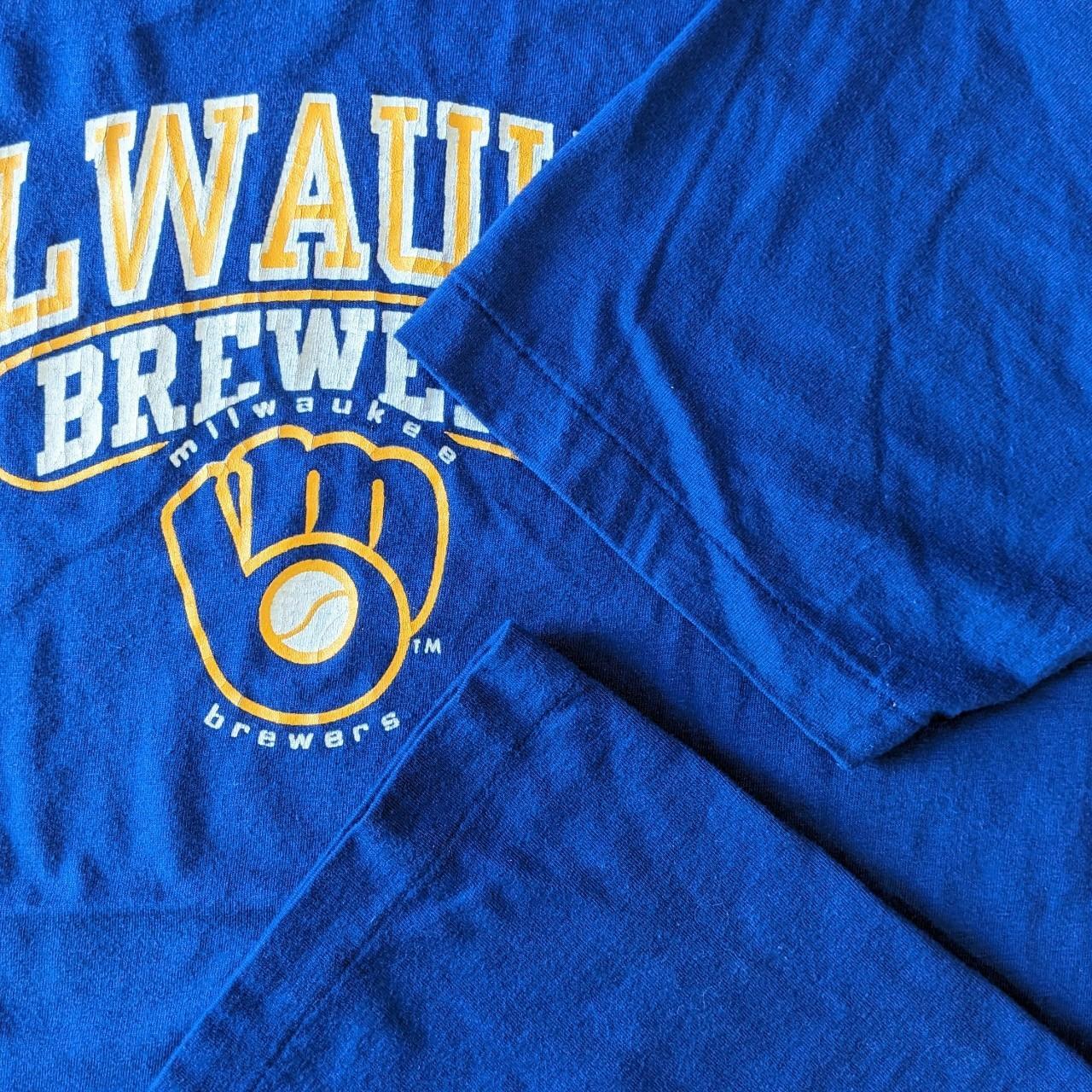 Vintage 80s MLB Milwaukee Brewers Promotional - Depop