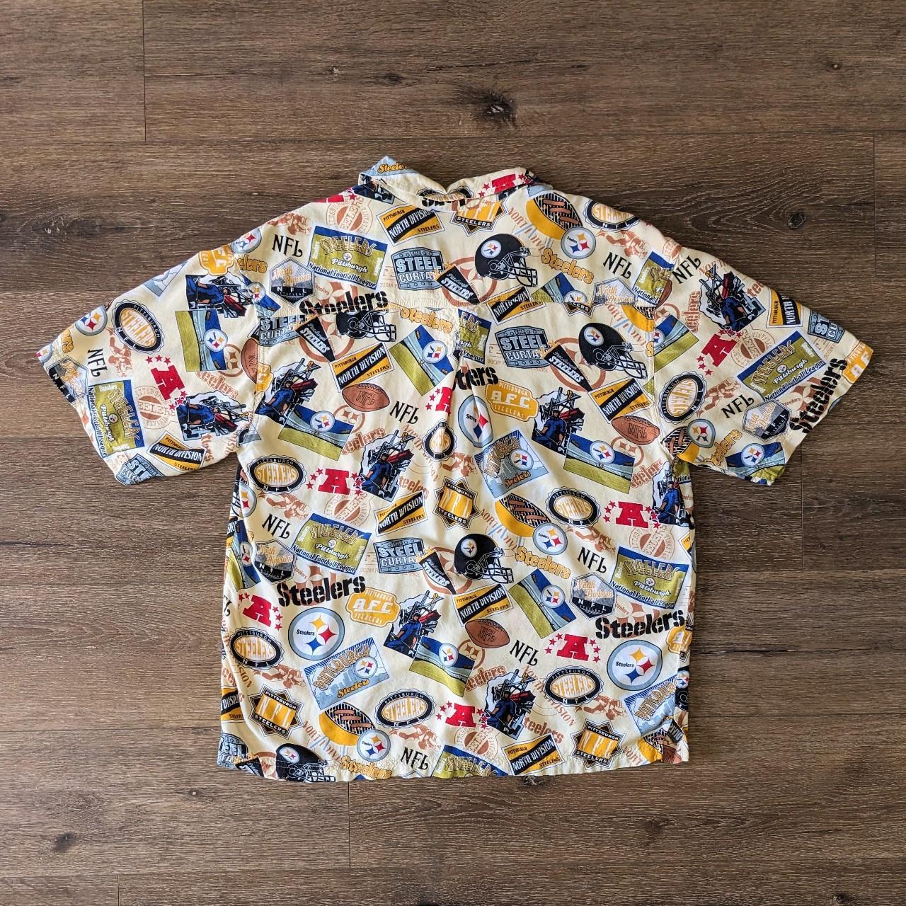 NFL Pittsburgh Steelers football button up - Depop