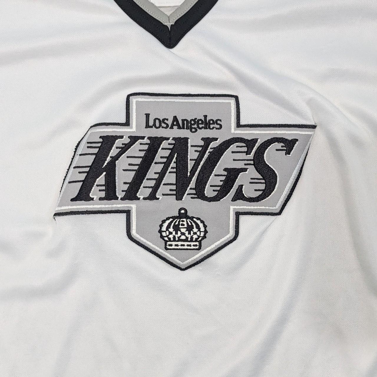 Vtg ccm los angeles la kings jersey youth boys size - Depop