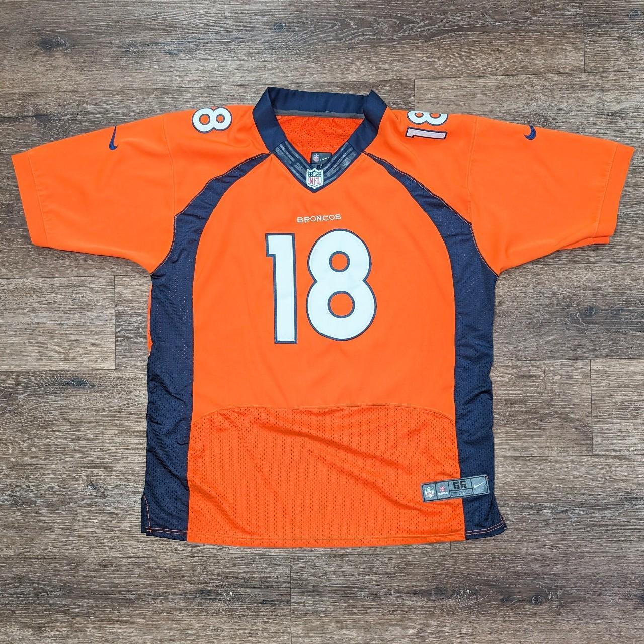 Broncos Manning jersey nfl size store youth Large