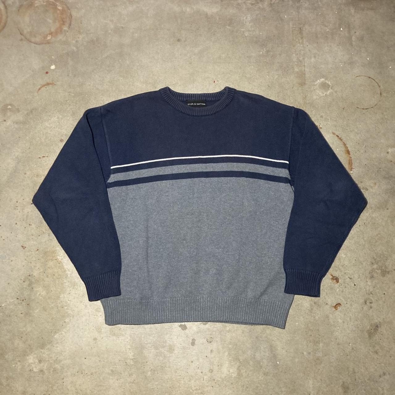 Vintage grandpa sweater croft and barrow 90s knit... - Depop