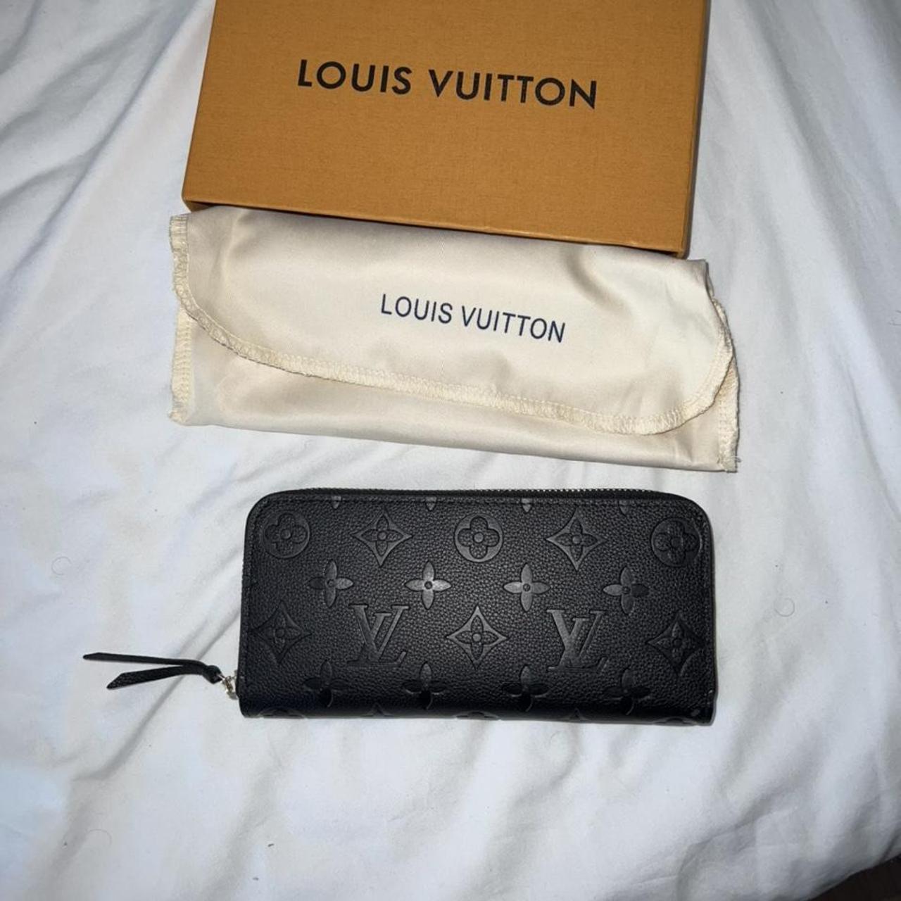 Louis Vuitton LV Monogram Logo Gold Tone Palladium - Depop