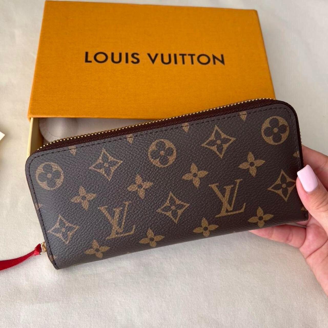 Louis Vuitton LV Monogram Logo Gold Tone Palladium - Depop