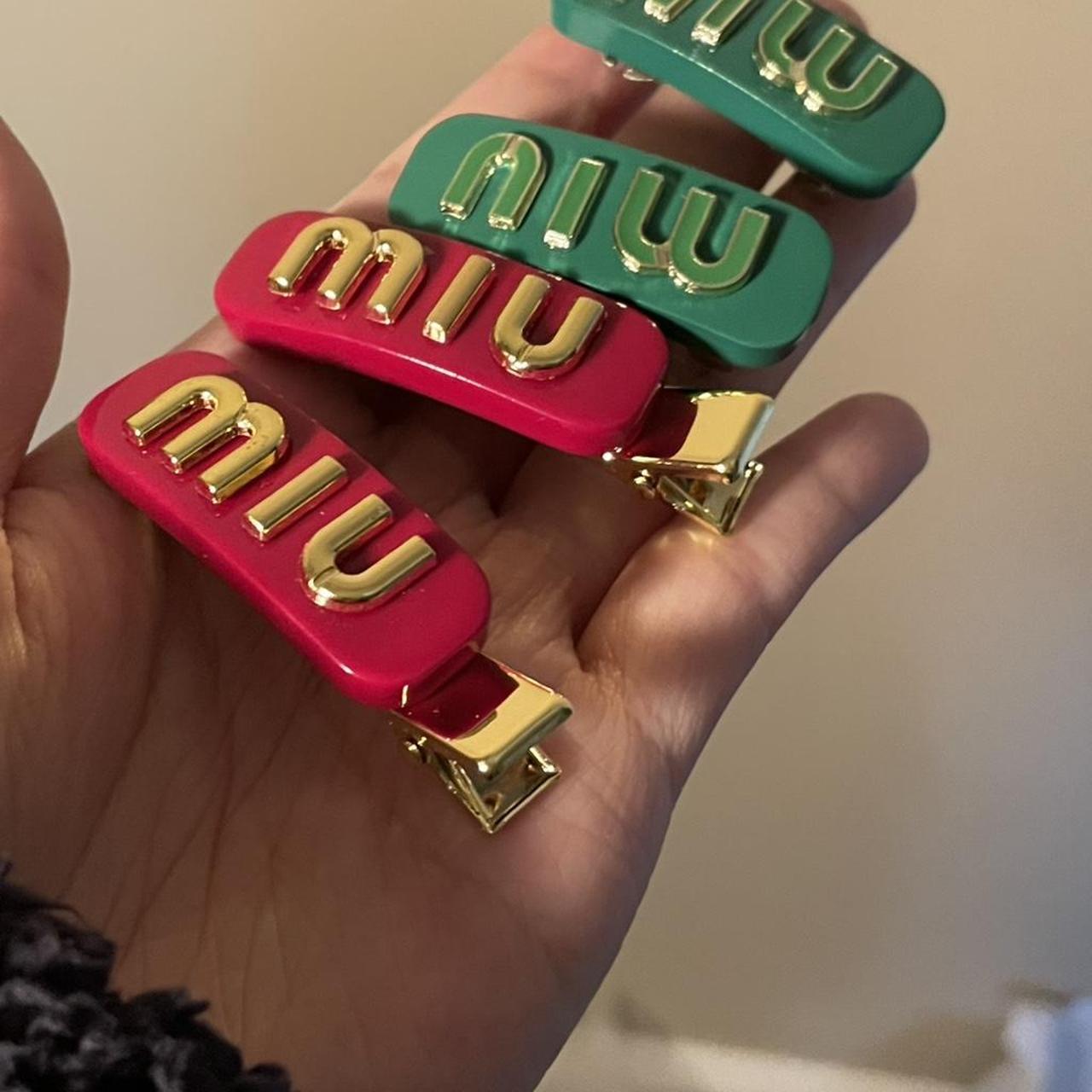 Miu Miu Women's Hair accessory - Multi – Miu Miu … - image 1