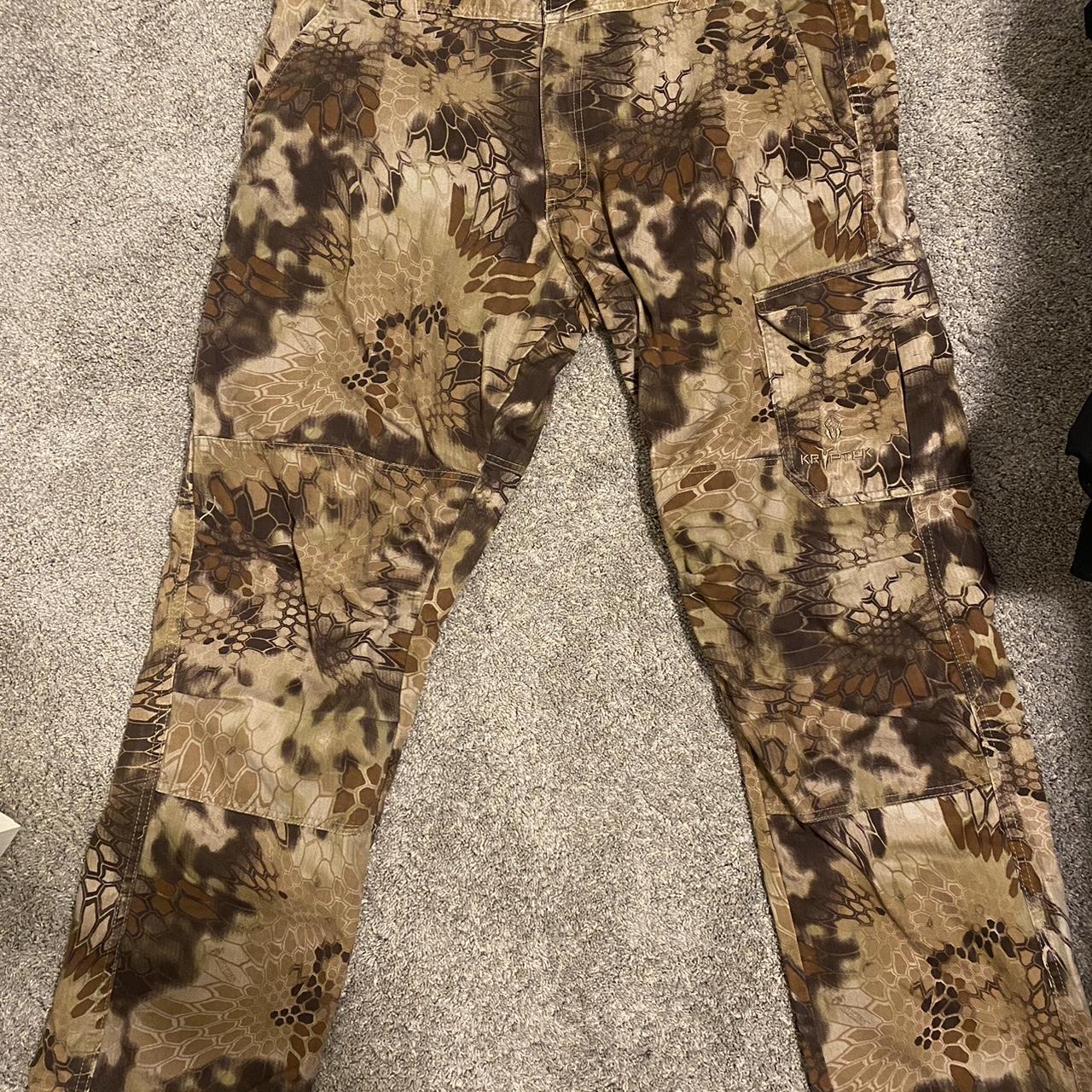 Camouflage Multi Pockets Men's Cotton Cargo Pants Trendy - Temu